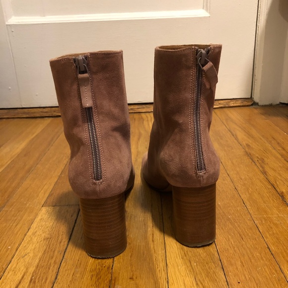 Sandro Sacha boots in vieux rose - Picture 4 of 7